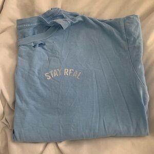 Aerie oversized distressed tee